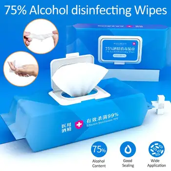 50pcs/box Disinfection Antiseptic Pads 75%Alcohol Swabs Wet Wipes Skin Cleaning Care Sterilization First Aid Cleaning Tissue Box 
50pcs/box Disinfection Antiseptic Pads 75%Alcohol Swabs Wet Wipes Skin Cleaning Care Sterilization First Aid Cleaning Tissue Box