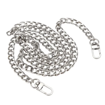 Exquisite Flat Chain For Handbag Or Shoulder Strapping Bag Silver 100CM
Exquisite Flat Chain For Handbag Or Shoulder Strapping Bag Silver 100CM