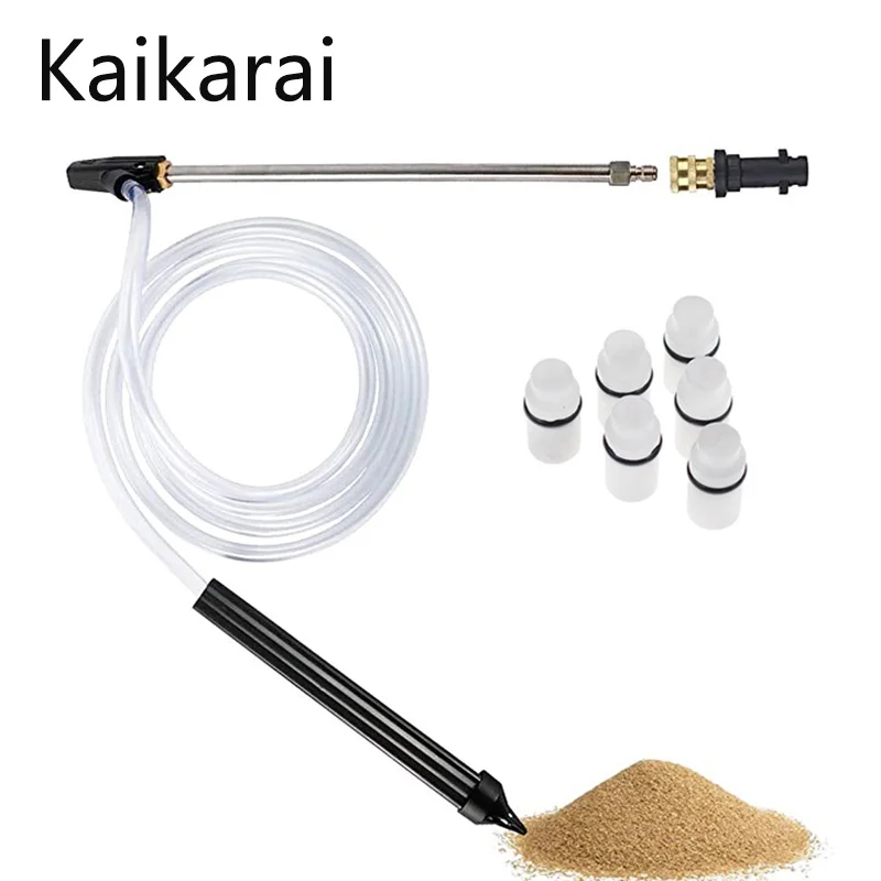 Toolly Pressure Washer Sandblaster Kit, Sandblasting Attachment, 1/4 Inch Quick Connect or Compatible with Karcher k2-k7 Adapter
Toolly Pressure Washer Sandblaster Kit, Sandblasting Attachment, 1/4 Inch Quick Connect or Compatible with Karcher k2-k7 Adapter