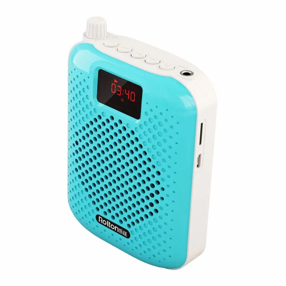 Portable Teaching USB Charging Voice Amplifier Auto Pairing Microphone Durable Guide Super Power Practical Bluetooth Loudspeaker
Portable Teaching USB Charging Voice Amplifier Auto Pairing Microphone Durable Guide Super Power Practical Bluetooth Loudspeaker