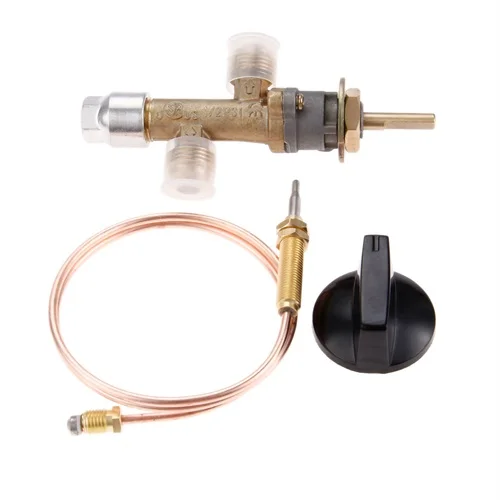 LPG Propane Fireplace Gas Control Valve with Thermocouple and Knob Switch
LPG Propane Fireplace Gas Control Valve with Thermocouple and Knob Switch