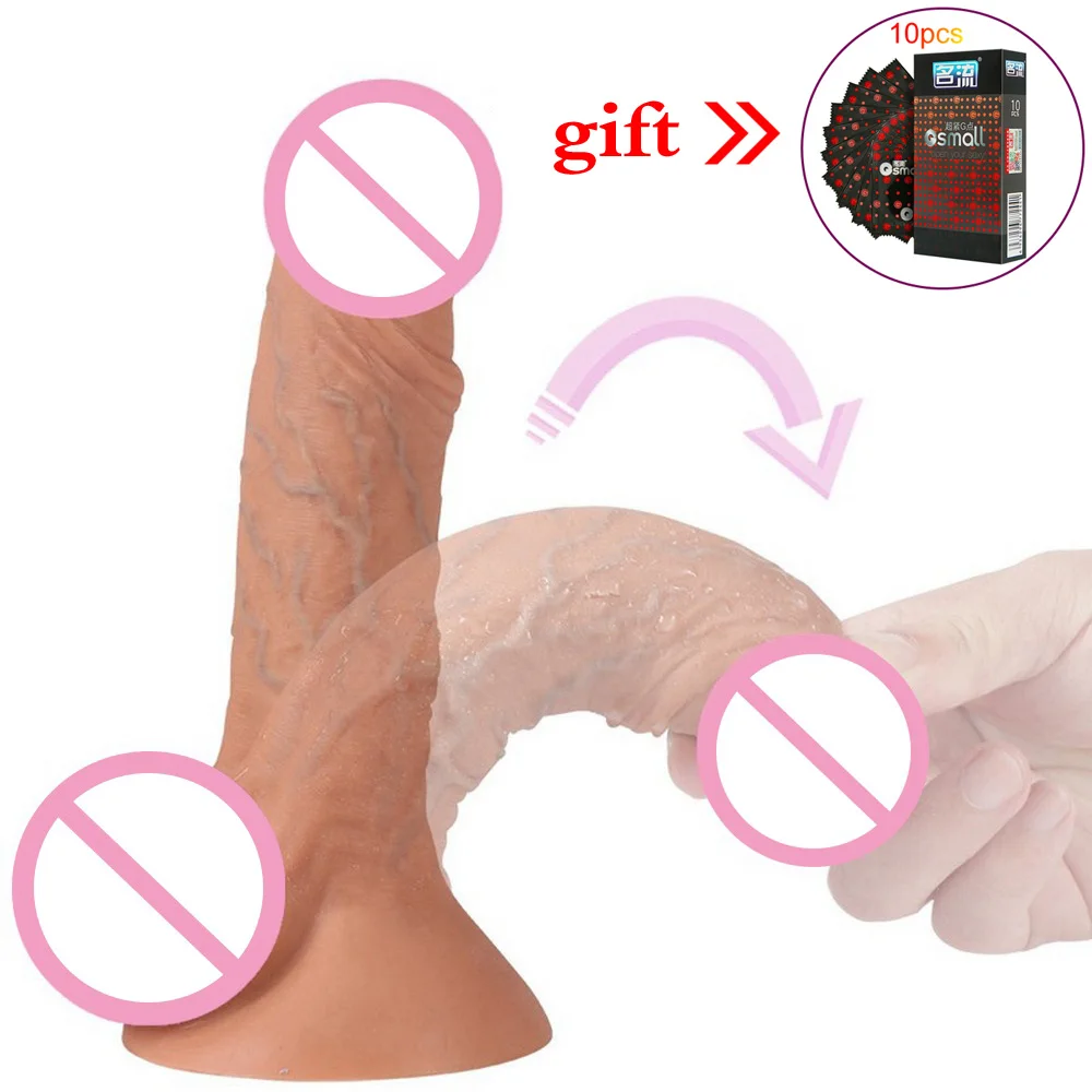 Фото Супер большой фаллоимитатор на присоске секс-игрушки реалистичный для женщин