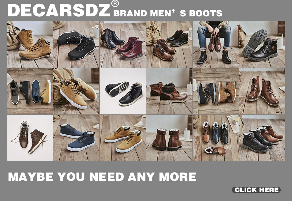 DECARSDZ Genuine leather Men Shoes Autumn New Comfy Lace-up Men Casual Shoes Man outdoor Durable outsole Men's Shoes Size 38-45