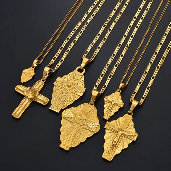 Anniyo 6 Model The Cross Pendant Chain Necklaces Men Women Girls Guam Hawaii Micronesia Chuuk Marshall Jewelry Crosses #217206
Anniyo 6 Model The Cross Pendant Chain Necklaces Men Women Girls Guam Hawaii Micronesia Chuuk Marshall Jewelry Crosses #217206