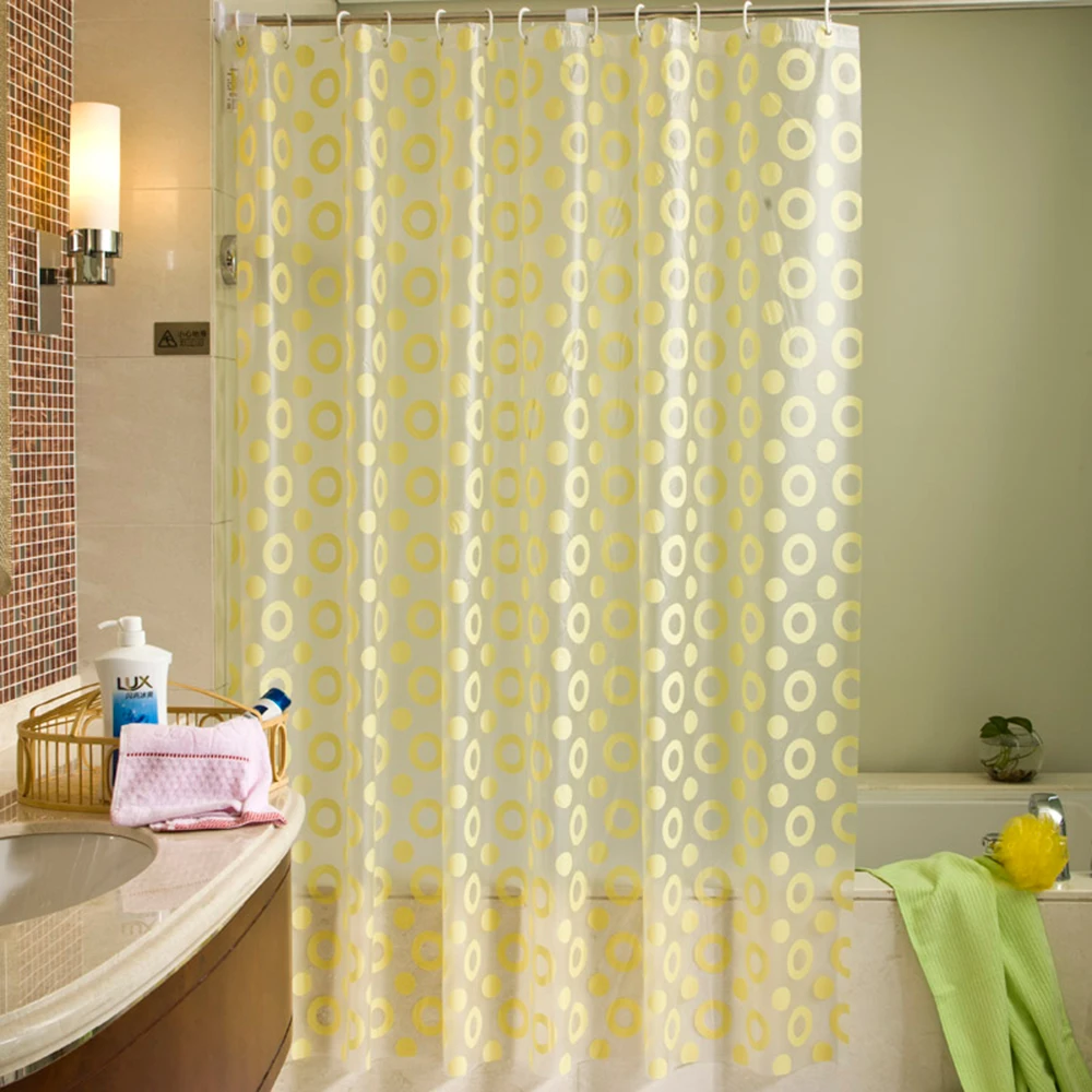 EHOMEBUY2019 New Yellow Circle Pattern Shower Curtain Waterproof Mildewproof Translucent PEVA Curtain For Bathroom Shower Room
EHOMEBUY2019 New Yellow Circle Pattern Shower Curtain Waterproof Mildewproof Translucent PEVA Curtain For Bathroom Shower Room