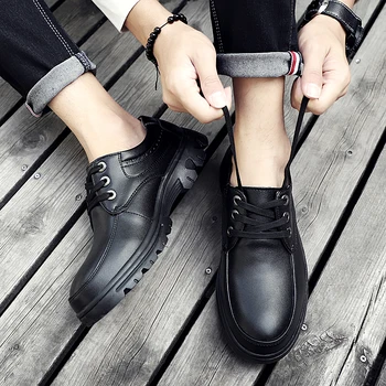 New men dress shoes leather business breathable oxford shoes autumn and winter rubber sole flat shoes big size 38-48 work shoes
New men dress shoes leather business breathable oxford shoes autumn and winter rubber sole flat shoes big size 38-48 work shoes