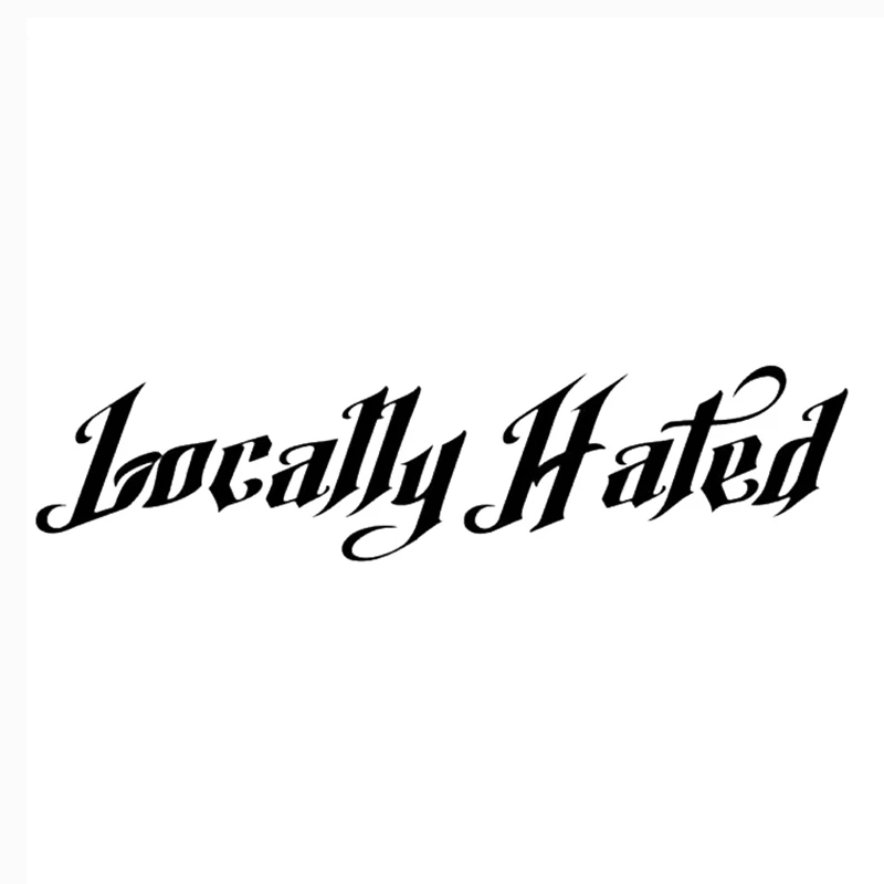 Car window decal truck sticker awesome locally hated haters need Brief Literary And Artistic
Car window decal truck sticker awesome locally hated haters need Brief Literary And Artistic