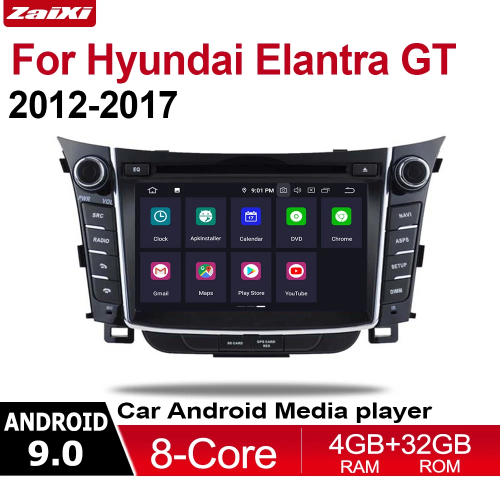 ZaiXi For Hyundai Elantra GT 2012~2017 Car Android 9 GPS Navigation Multimedia system Bluetooth Radio Amplifier HD
ZaiXi For Hyundai Elantra GT 2012~2017 Car Android 9 GPS Navigation Multimedia system Bluetooth Radio Amplifier HD