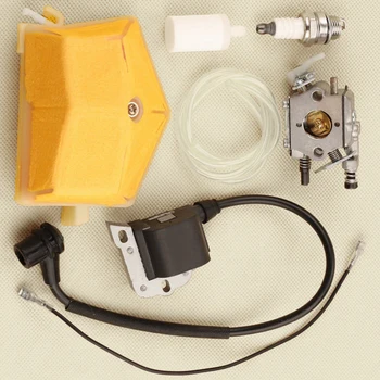 New Chain Saw Parts For Husqvarna 50 Carburetor Kit For Walbro WT-170 Ignition Coil Module Replacement OEM
New Chain Saw Parts For Husqvarna 50 Carburetor Kit For Walbro WT-170 Ignition Coil Module Replacement OEM