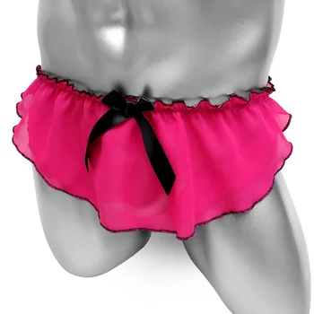 Open Crotch See Thru Sissy Panties Crossdressers Underwear Mens Thong G strings Sexy Lingerie Skirted Covered Front Underwear
Open Crotch See Thru Sissy Panties Crossdressers Underwear Mens Thong G strings Sexy Lingerie Skirted Covered Front Underwear