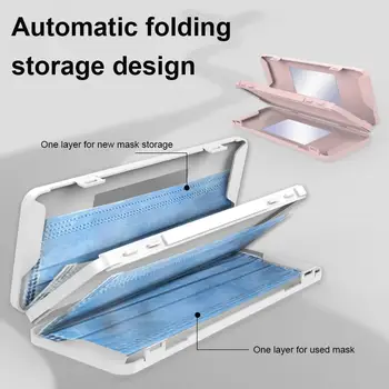 2020 Portable Mask Storage Case Dustproof Moisture-proof Mask Case Storage Box Double-layer Temporary Storage Folder
2020 Portable Mask Storage Case Dustproof Moisture-proof Mask Case Storage Box Double-layer Temporary Storage Folder