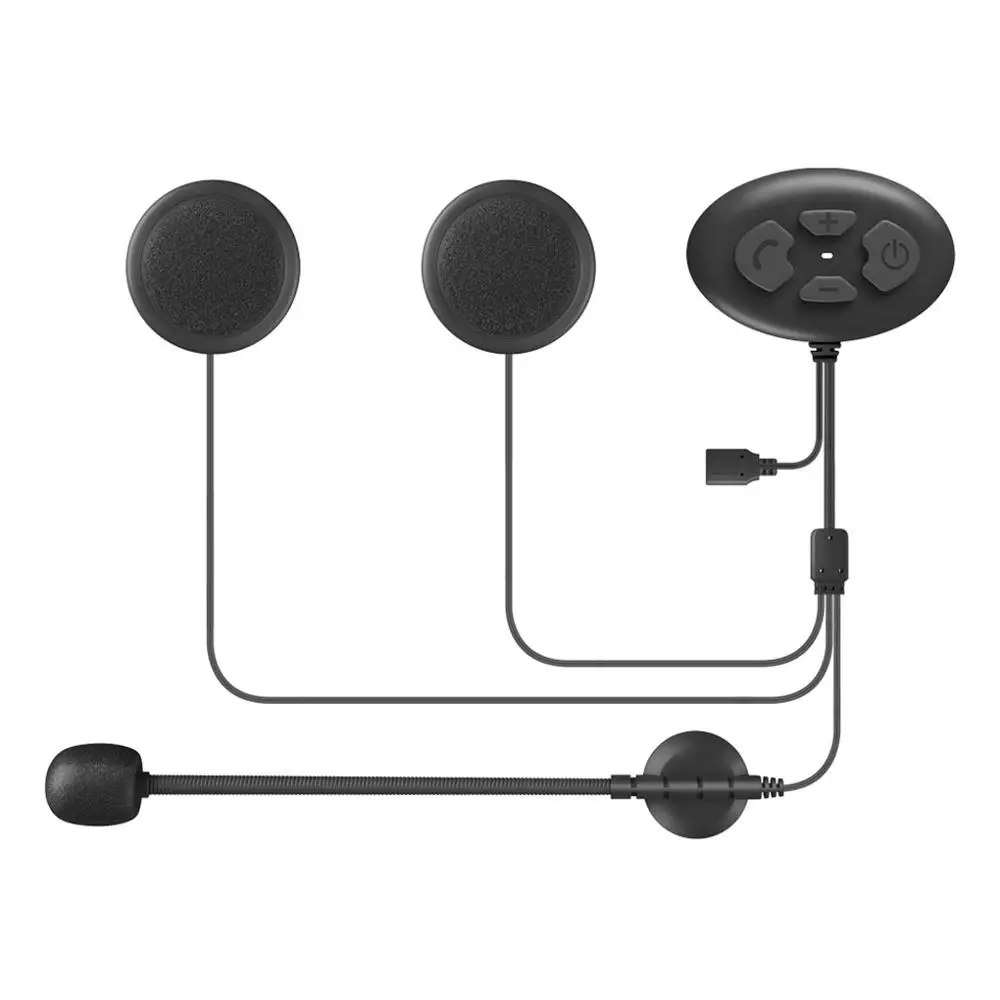 Motorcycle Bluetooth 5.0 Intercom Waterproof Helmet Headset 100m HI-FI Stereo Music Wireless Interphone With FM Radio
Motorcycle Bluetooth 5.0 Intercom Waterproof Helmet Headset 100m HI-FI Stereo Music Wireless Interphone With FM Radio