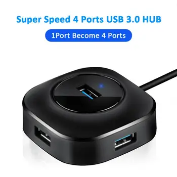 USB HUB USB 3.0 2.0 Multi HUB Splitter Adapter 4 Ports High Speed Expansion For PC Laptop Computer Type-c Phone Cable Adapter 
USB HUB USB 3.0 2.0 Multi HUB Splitter Adapter 4 Ports High Speed Expansion For PC Laptop Computer Type-c Phone Cable Adapter