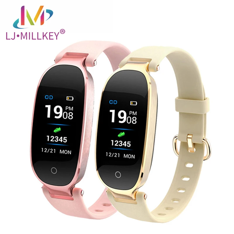Waterproof Lady Women Ladies Heart Rate Monitor Fitness Tracker Smart Watch watches smartband for Android IOS
Waterproof Lady Women Ladies Heart Rate Monitor Fitness Tracker Smart Watch watches smartband for Android IOS