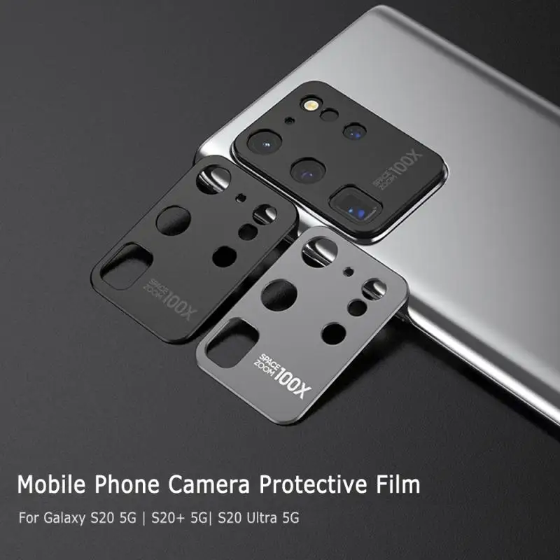 2020 NEW High Quality Mobile Phone Lens Metal Protection Anti-fall Anti-cracking Phone Ring Camera Film Suitable For Samsung S20