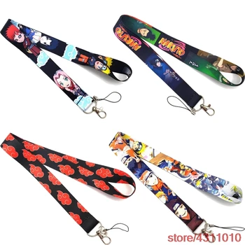 anime naruto Akatsuki red cloud Lanyard Keychain for keys Badge ID Mobile Phone holder Key rings pendant Women men Neck Straps
anime naruto Akatsuki red cloud Lanyard Keychain for keys Badge ID Mobile Phone holder Key rings pendant Women men Neck Straps