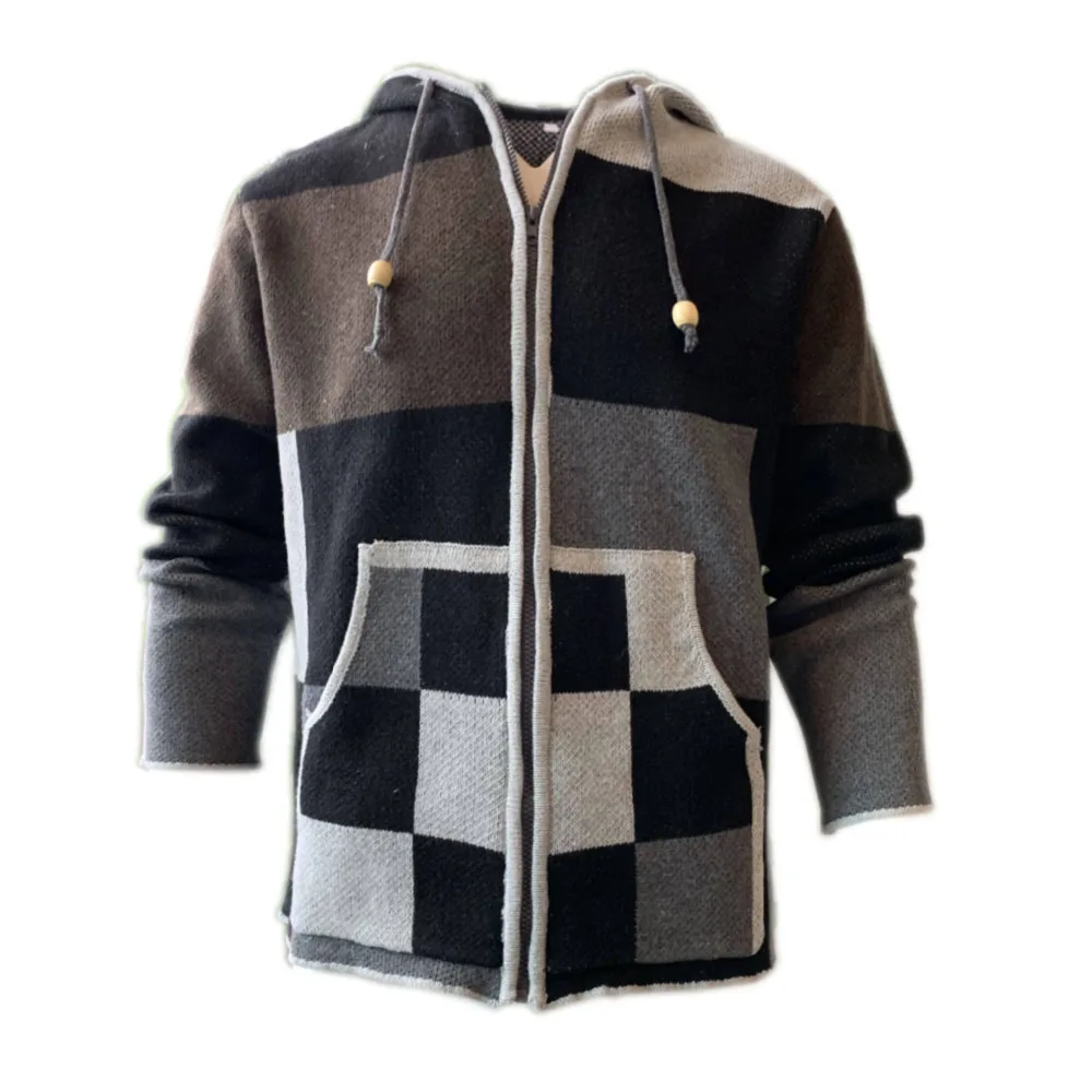 Men Autumn Hooded Coat Sweater Coat Winter Warm Harajuku Color Distressed Zipper Knit Sweater With Pocket Cardigan Plus Size4XL
Men Autumn Hooded Coat Sweater Coat Winter Warm Harajuku Color Distressed Zipper Knit Sweater With Pocket Cardigan Plus Size4XL