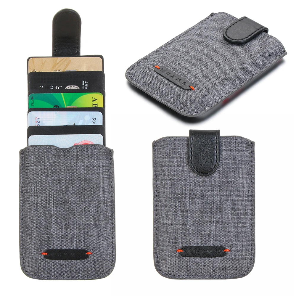New Anti Rfid Blocking 5 Pull Credit Card Holder Cell Phone Wallet Reader Lock Bank Card Holder Id Card Wallet PU leather
New Anti Rfid Blocking 5 Pull Credit Card Holder Cell Phone Wallet Reader Lock Bank Card Holder Id Card Wallet PU leather