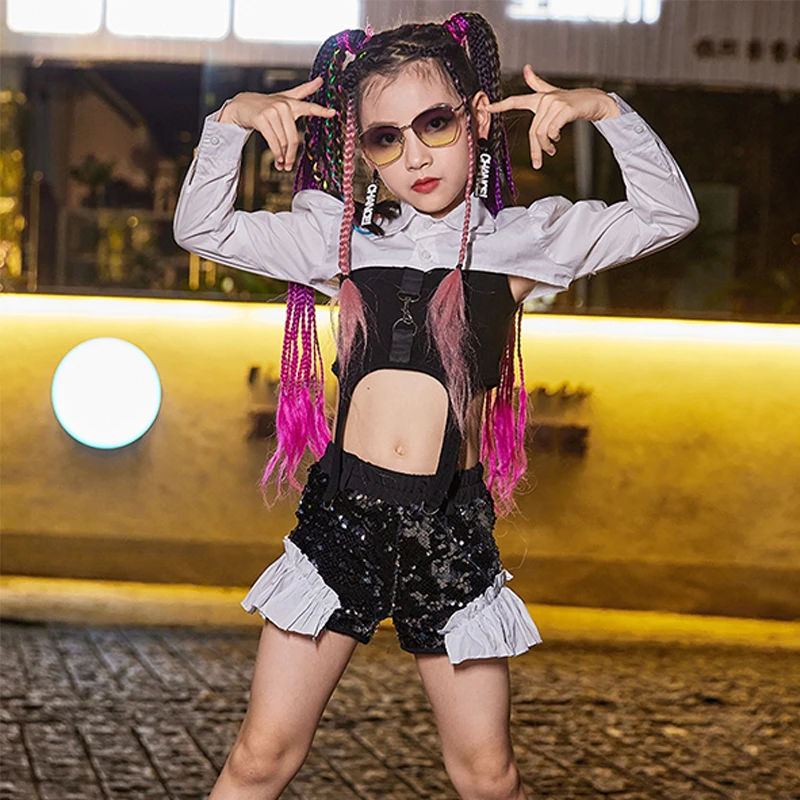 Sparkly Sequins Hip Hop Dancing Clothes Kpop Outfit Cheerleader Uniform Catwalk Show Stage Costume Modern Dancewear VDB4439
Sparkly Sequins Hip Hop Dancing Clothes Kpop Outfit Cheerleader Uniform Catwalk Show Stage Costume Modern Dancewear VDB4439