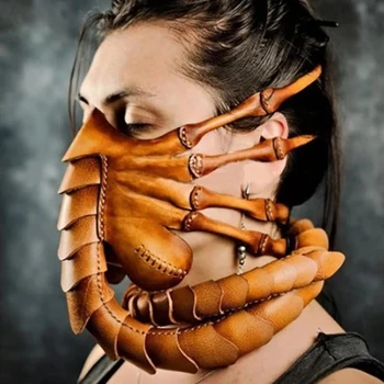 Halloween Personality Scorpion Mouth Cap Creative Facehugger Worm Cosplay Face Mask Props Christmas Carnival Horror Latex Mask
Halloween Personality Scorpion Mouth Cap Creative Facehugger Worm Cosplay Face Mask Props Christmas Carnival Horror Latex Mask
