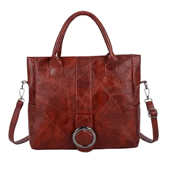 Women's Large Capacity Handbags Zipper Leather Shoulder Solid Color Wild Bags bolsos mujer de marca famosa 2019
Women's Large Capacity Handbags Zipper Leather Shoulder Solid Color Wild Bags bolsos mujer de marca famosa 2019