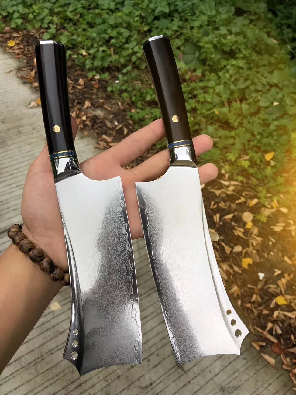7.5" VG10 Damascus Steel Chinese Cleaver Full Tang Chef Knife Vegetable Meat Knives Kitchen Knives Cooking Tools
7.5" VG10 Damascus Steel Chinese Cleaver Full Tang Chef Knife Vegetable Meat Knives Kitchen Knives Cooking Tools