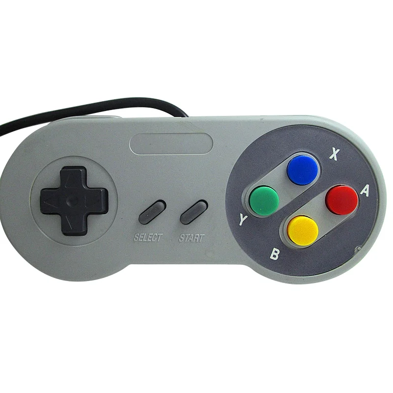 ZL 16 Bit Game Controller ABS Gamepad for Super Nintend SNES System Console Control Pad
ZL 16 Bit Game Controller ABS Gamepad for Super Nintend SNES System Console Control Pad