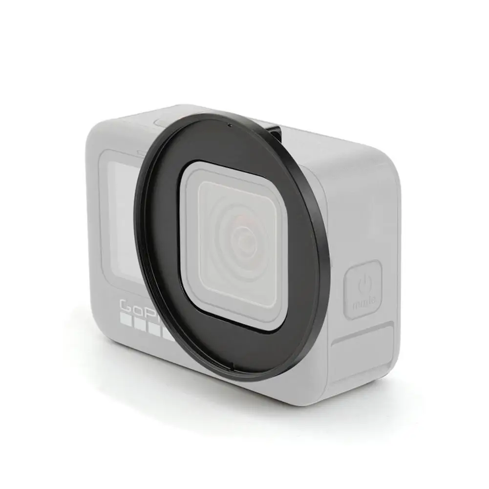 Suitable For GoPro Hero9 diving filter adapter ring lens aluminum frame 52mmUV lens adapter ring processing alloy B2S6
Suitable For GoPro Hero9 diving filter adapter ring lens aluminum frame 52mmUV lens adapter ring processing alloy B2S6