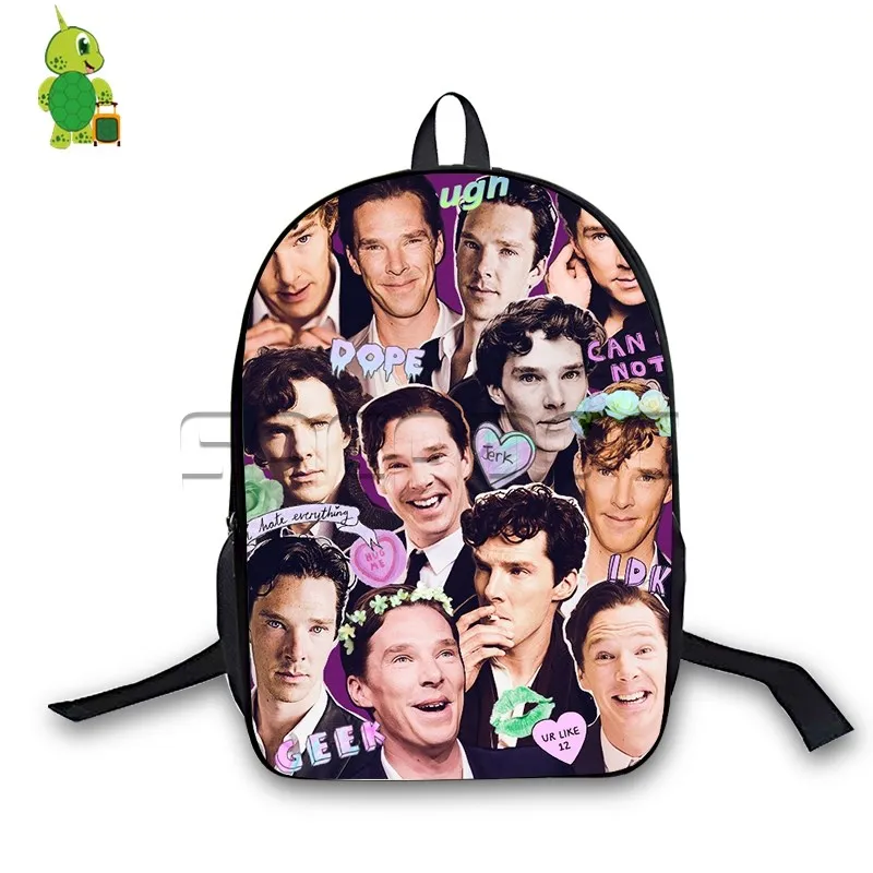 Benedict Cumberbatch Collages Backpack Children School Bags Doctor Strange Laptop Backpack for Teenage Girls Boys Travel Bags
Benedict Cumberbatch Collages Backpack Children School Bags Doctor Strange Laptop Backpack for Teenage Girls Boys Travel Bags