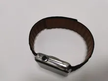 Correa de cuero para Apple watch, correa de 44mm, 40mm, 38mm, 42mm, 1:1, Original, con lazo magnético, iWatch seires 5 4 SE 6