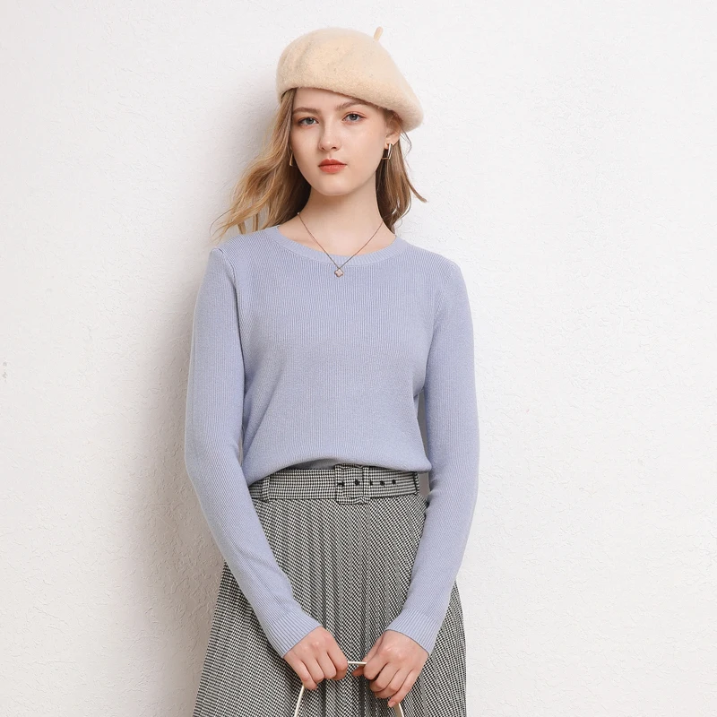 Women Cashmere 2020 Autumn Winter O-Neck Sweaters Wool Knitted Pullovers Female Knitwear
Women Cashmere 2020 Autumn Winter O-Neck Sweaters Wool Knitted Pullovers Female Knitwear
