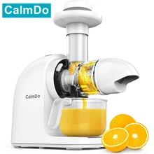 CalmDo Juicer Machines 2 Speed Slow Masticating Juicer Easy to Clean, Quiet Motor, Reverse Function, Cold Press Juicer Machine
CalmDo Juicer Machines 2 Speed Slow Masticating Juicer Easy to Clean, Quiet Motor, Reverse Function, Cold Press Juicer Machine