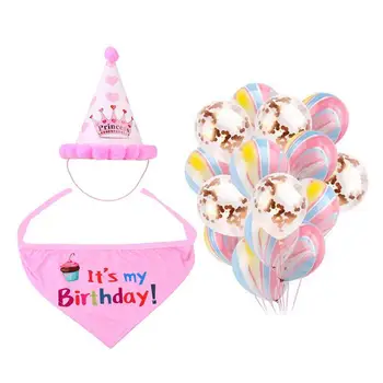 Pet Adorable Saliva Tissue Hat Latex Balloons Birthday Party Supplies For Pet Puppy (Hat Bib Clouds Rose Gold Confetti Balloons)
Pet Adorable Saliva Tissue Hat Latex Balloons Birthday Party Supplies For Pet Puppy (Hat Bib Clouds Rose Gold Confetti Balloons)