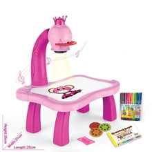 Child Smart Projector Desk With Light and Music Learning Painting Machine Toy Creative Children's Early Education Toys
Child Smart Projector Desk With Light and Music Learning Painting Machine Toy Creative Children's Early Education Toys
