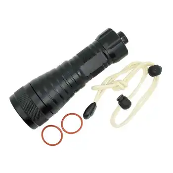 

Ultra Bright LED Diving Lanterna XM-L2 U2 Dive Torch Lamp Underwater Waterproof Scuba Flashlights for Spearfishing Hunting