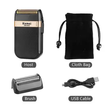 Hot Sales KEMEI Waterproof USB Electric Hair Clipper Razor Men Twin Blade Electric Shaver Hair Trimmer Cutting Machine Haircut
Hot Sales KEMEI Waterproof USB Electric Hair Clipper Razor Men Twin Blade Electric Shaver Hair Trimmer Cutting Machine Haircut
