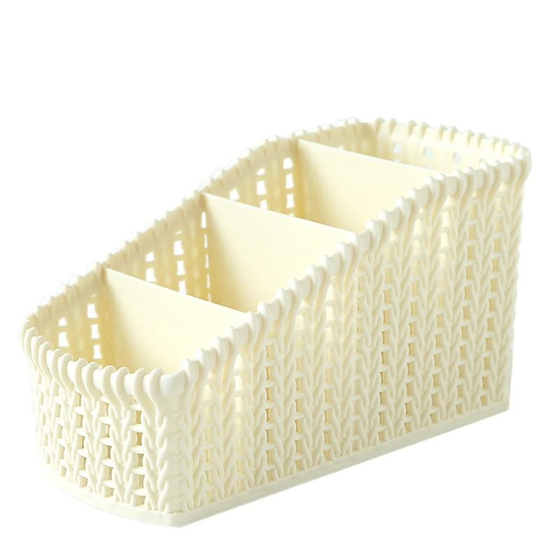 1PC Office Plastic Storage Box Desktop Finishing Box Cosmetics Debris Case Durable and practical Simple Mini Portable Lazy