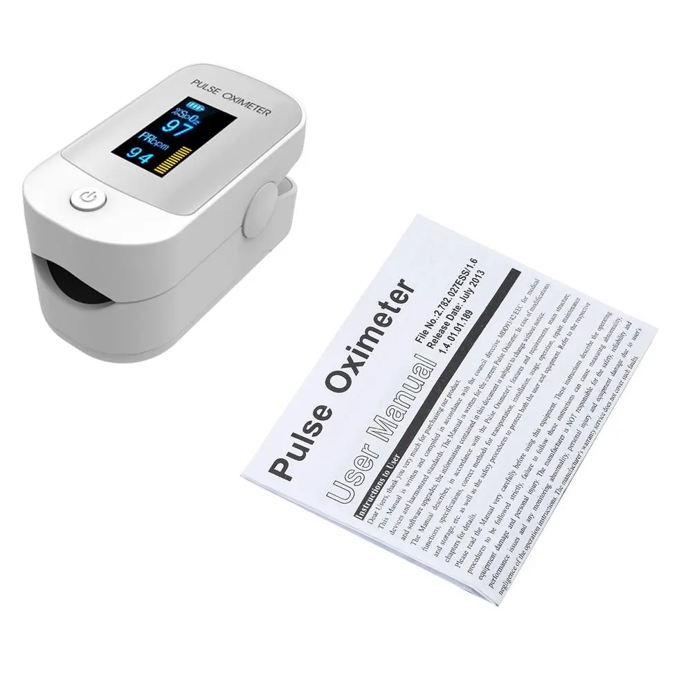 Finger Tip Pulse Oximeter Meter Spo2 Heart Rate Monitor Blood Oxygen Saturation Oled Oximeter for Household Use Large Screen
Finger Tip Pulse Oximeter Meter Spo2 Heart Rate Monitor Blood Oxygen Saturation Oled Oximeter for Household Use Large Screen