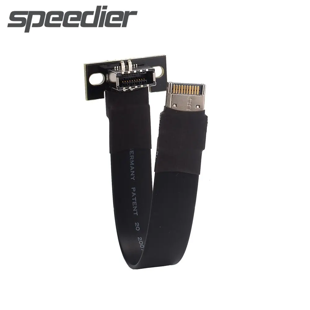 Внутренний удлинитель материнской платы USB3.1 Φ встроенный 20Pin Type-E на Type-E плоский ленточный кабель + фиксирующее отверстие «штырь-гнездо» USB3.1
Внутренний удлинитель материнской платы USB3.1 Φ встроенный 20Pin Type-E на Type-E плоский ленточный кабель + фиксирующее отверстие «штырь-гнездо» USB3.1