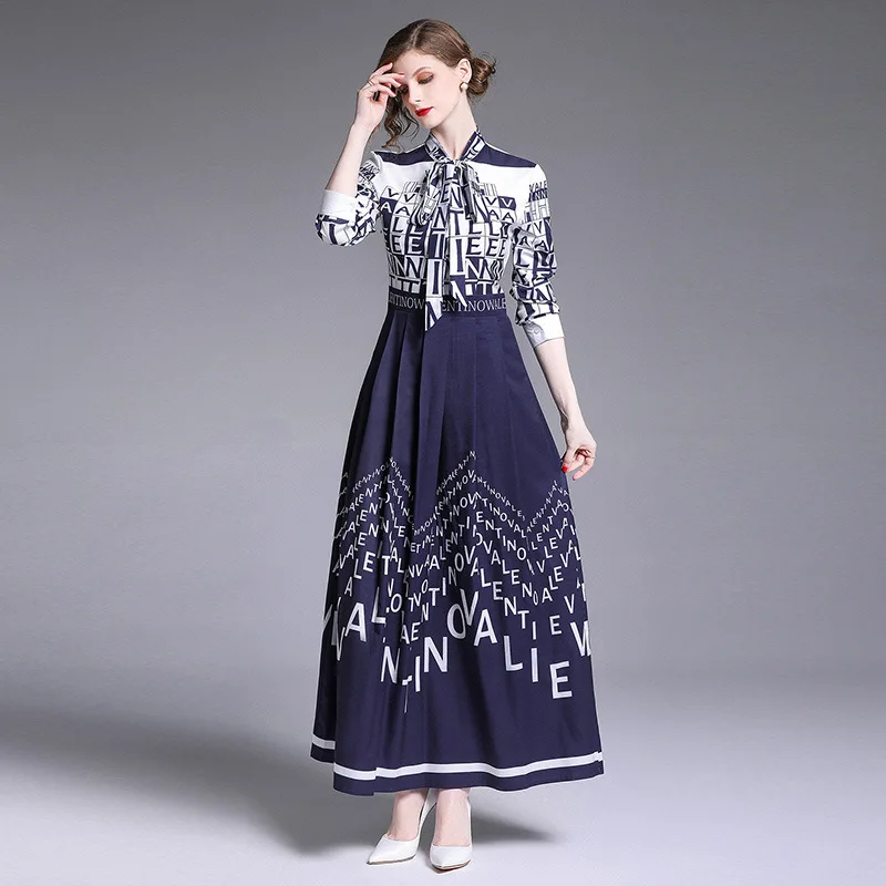 Europe And America Versitile Fashion Slim Fit Slimming Waist Hugging Positioning Floral Printed Dress
Europe And America Versitile Fashion Slim Fit Slimming Waist Hugging Positioning Floral Printed Dress