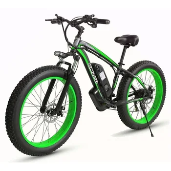 48V 1000W motor 17.5AH Samsung lithium battery electric bicycle 26 inch 4.0 fat tire electric bicycle
48V 1000W motor 17.5AH Samsung lithium battery electric bicycle 26 inch 4.0 fat tire electric bicycle
