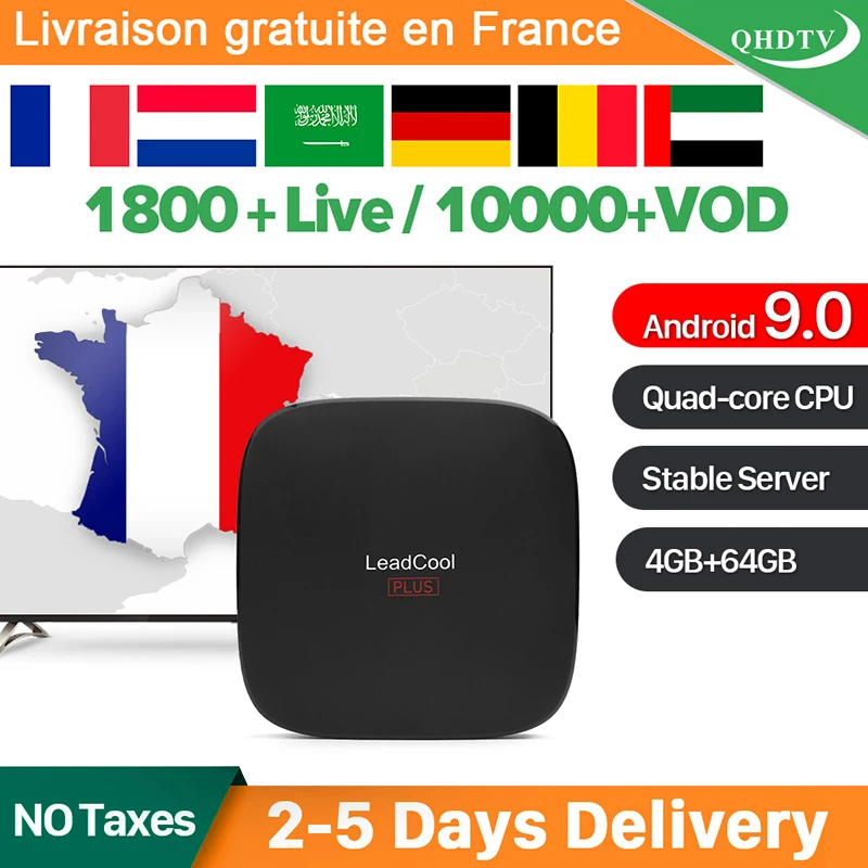IPTV France Arabic 1 Year IPTV Subscription Smart tv box Android Bluetooth4.0 4gddr3 IPTV French Germany Dutch Belgium IPTV Code
IPTV France Arabic 1 Year IPTV Subscription Smart tv box Android Bluetooth4.0 4gddr3 IPTV French Germany Dutch Belgium IPTV Code