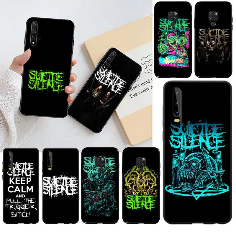 HPCHCJHM Suicide Silence Band Metal Deathcore Music Phone Case for Huawei P30 P20 lite Mate 20 Pro lite P Smart 2019 prime
HPCHCJHM Suicide Silence Band Metal Deathcore Music Phone Case for Huawei P30 P20 lite Mate 20 Pro lite P Smart 2019 prime