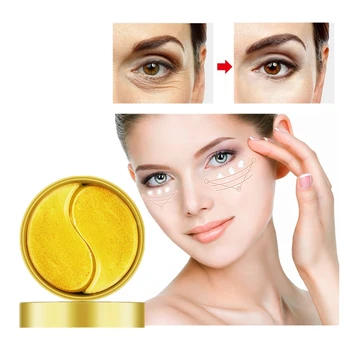 60Pcs/bottle Moisturizing Eye Cream Remove Dark Circles And Eye Bags Drops Lifting 24K Gold Collagen Anti Wrinkle Eye Masks New 
60Pcs/bottle Moisturizing Eye Cream Remove Dark Circles And Eye Bags Drops Lifting 24K Gold Collagen Anti Wrinkle Eye Masks New