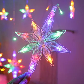 1Pc LED Star Shaped Light Festival Layout Adornment Lamp Decor Props (EU Plug)
1Pc LED Star Shaped Light Festival Layout Adornment Lamp Decor Props (EU Plug)
