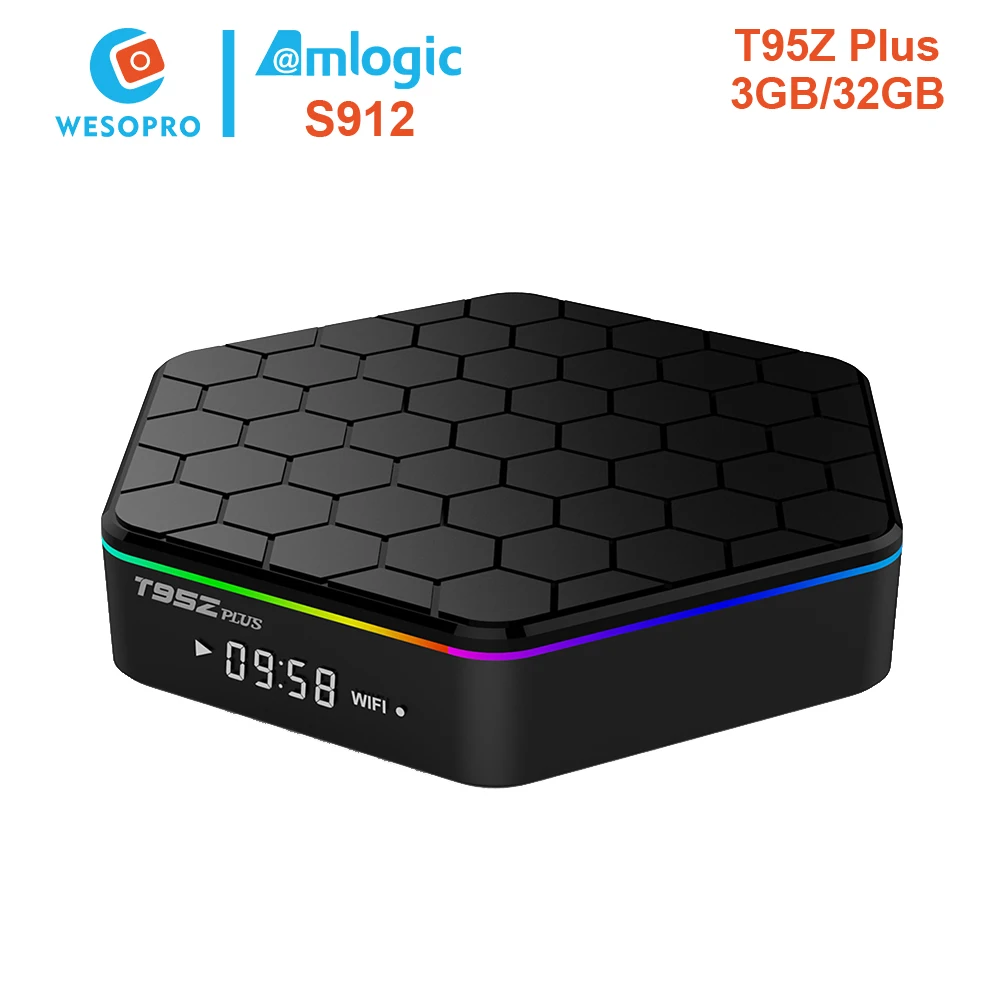 T95Z PLUS 3G32GB Android 7.1 TV Box support Europe Arabic French Spain Portuguese Dutch German Polish UK US CA IPTV Subscription
T95Z PLUS 3G32GB Android 7.1 TV Box support Europe Arabic French Spain Portuguese Dutch German Polish UK US CA IPTV Subscription