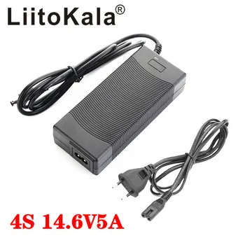 LiitoKala 14.6V 5A Charger 4S 14.4V 12V LiFePO4 battery 14.4V LiFePO4 Battery Charger Input 100-240V Safety Stable 
LiitoKala 14.6V 5A Charger 4S 14.4V 12V LiFePO4 battery 14.4V LiFePO4 Battery Charger Input 100-240V Safety Stable