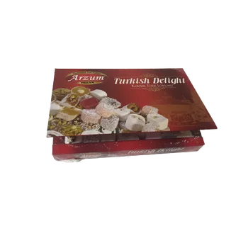 Turkish Delight with Hazelnut 500 g Delight Made In Turkey Best Quality
Turkish Delight with Hazelnut 500 g Delight Made In Turkey Best Quality