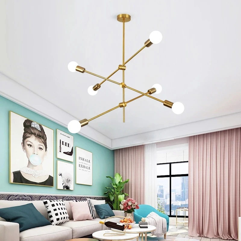 Magic Bean Molecular Chandelier Lights Rotatable Adjustment Luxury Brass Color for Living room Foyer Kitchen Bedroom home Decor
Magic Bean Molecular Chandelier Lights Rotatable Adjustment Luxury Brass Color for Living room Foyer Kitchen Bedroom home Decor