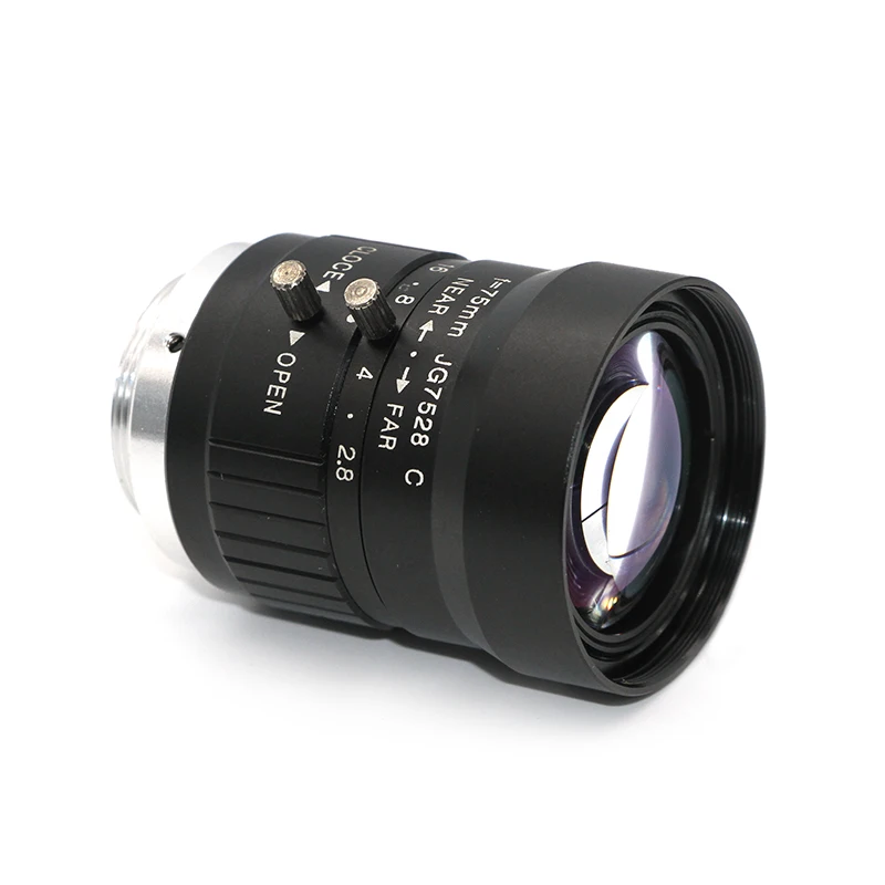 Industrial Camera Lens C Interface 10 million 10 MP High Definition 75 mm Manual Focusing 1 inch Visual Inspection Camera
Industrial Camera Lens C Interface 10 million 10 MP High Definition 75 mm Manual Focusing 1 inch Visual Inspection Camera